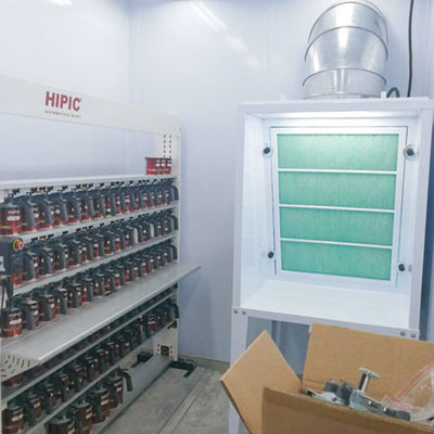 ATEX Certified Modular Paint Mixing Kitchen and Storage Room with Integrated Ventilation and Safety Systems