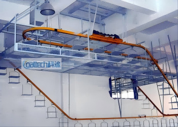Fully Automated Industrial Spray-Coating & Curing Line / Water Filtration / Robotic Painting / Automated Conveyor System