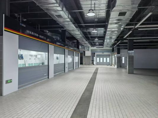 CoatTech Dual-Bay Side-by-Side Automotive Preparation Zone with Central Divider Curtain and Independent Fan Control