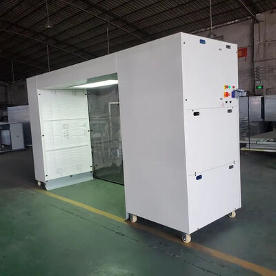 Industrial Open-Face Dry Filter Spray Booth Cost-Effective Exhaust Solution for Woodworking & Metal Finishing