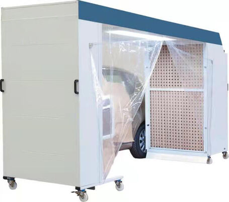 Industrial Open-Face Dry Filter Spray Booth Cost-Effective Exhaust Solution for Woodworking & Metal Finishing
