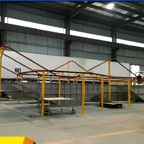 Fully Automated Industrial Spray Painting and Baking Conveyor Line