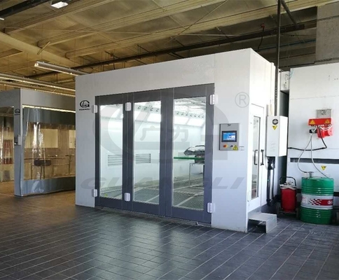 Çok yönlü Otomatik Boya Booth 10um - 50um Kaplama Dış Çay Spray Booth Değiştirme Stili