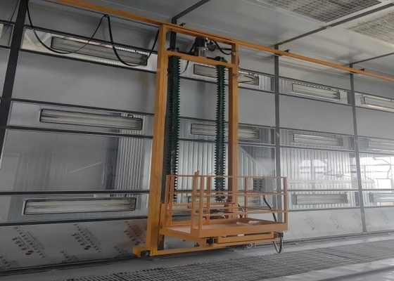 Elektrikli ısıtma püskürtme boyaması ve kurutma sistemleri ağır yüklü/büyük otobüs bakımı için
