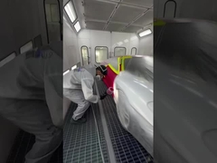 Çok yönlü Otomatik Boya Booth 10um - 50um Kaplama Dış Çay Spray Booth Değiştirme Stili