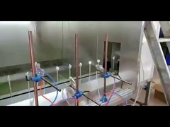 Su perde püskürtme kabin