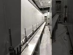 Endüstriyel kaplama için büyük kapasiteli konveyör zinciri Rulo kaplama üretim hattı