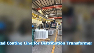 Dağıtım Trafo Tankları için Otomatik Kaplama Hattı | CoatTech
